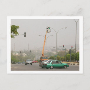 Street Light, Abuja Postcard