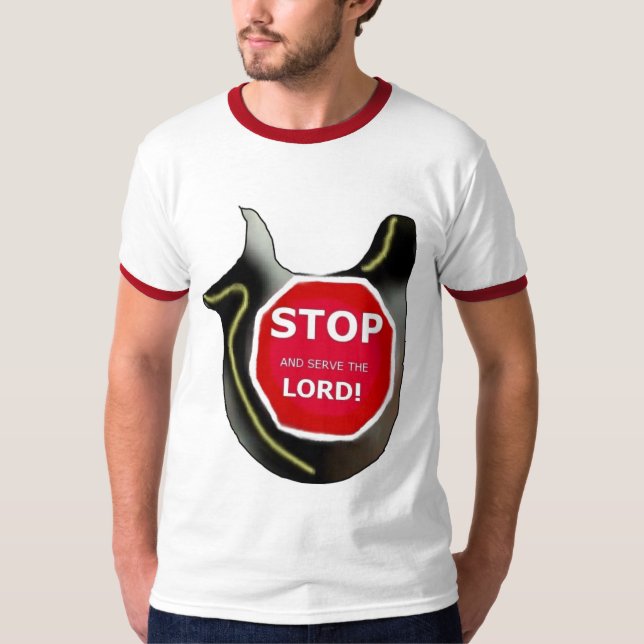 Street Line Design T-Shirt (Front)