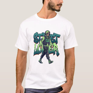 Street Loner Graffiti Urban Art Men T-Shirt