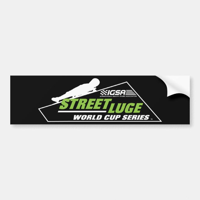 Street Luge World Cup Bumper Sticker (Front)