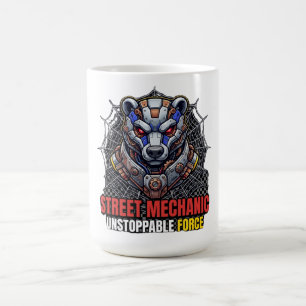 Street Mechanic Unstoppable Force Bear T-Shirt Coffee Mug