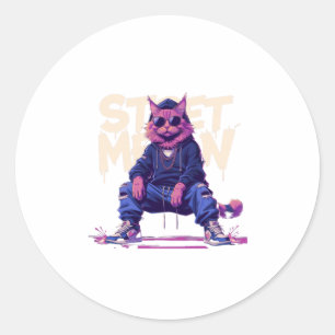 Street Meow! Sticker