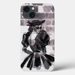 Street Muse – Fashion on the Wall iPhone 13 Case