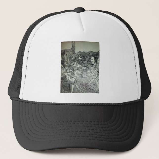 street music trucker hat (Front)