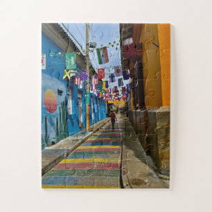 Street of Flags Latin America’s Celebration Jigsaw Puzzle