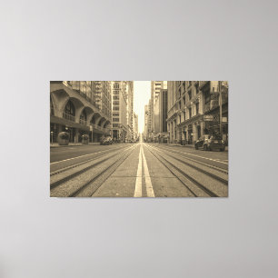 Street of San Francisco Canvas Print