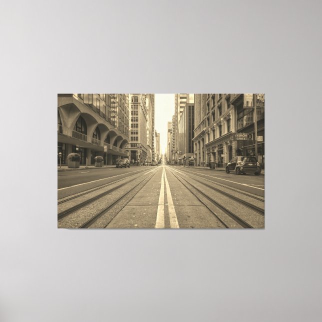 Street of San Francisco Canvas Print (Front)