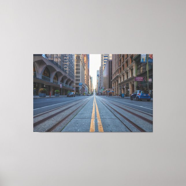 Street of San Francisco Canvas Print (Front)