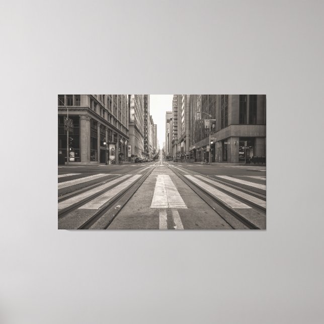 Street of San Francisco Canvas Print (Front)