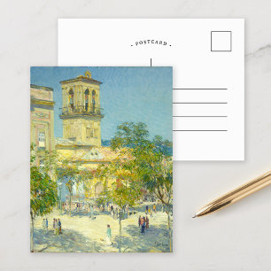 Street of the Great Captain Childe Hassam Postcard