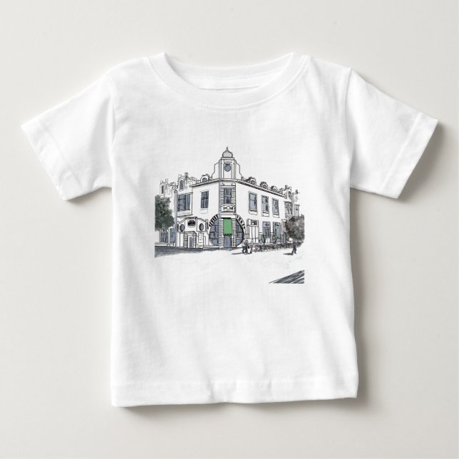 street of the old town baby T-Shirt (Front)