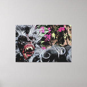 Street Performance 1 60x40 (150x100cm) wacm Canvas Print