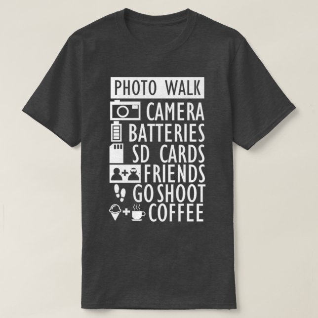 Street photgrapher photowalk  T-Shirt (Design Front)