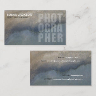 Street Photographer Business Card