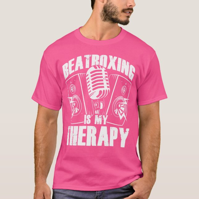 Street Rap Cool Beatboxer Artist Art Beatbox Ghett T-Shirt (Front)