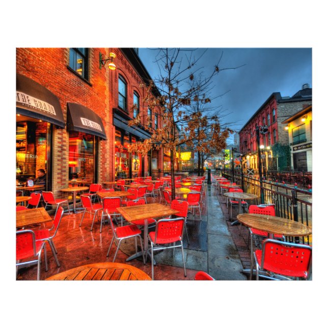 Street Reflections Photo Print (Front)