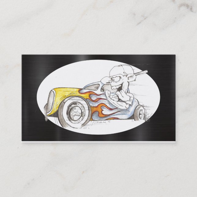 Street Rod Business Cards (Front)