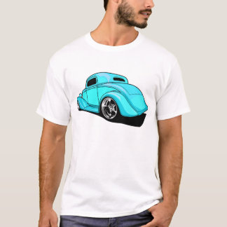 Street Rod Cyan T-Shirt