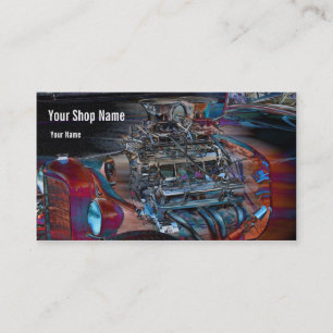 Street Rod Horsepower Business Card