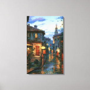 Street Scene Canvas Print