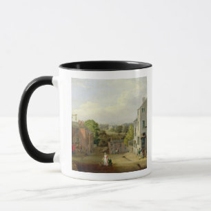 Street Scene in Chorley, Lancashire, with a View o Mug