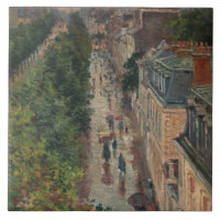 Street Scene in Paris, France (by Maximilien Luce)