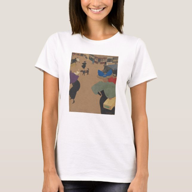 Street Scene in Paris T-Shirt (Front)