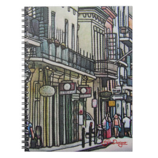 Street Scene of New Orleans Notebook