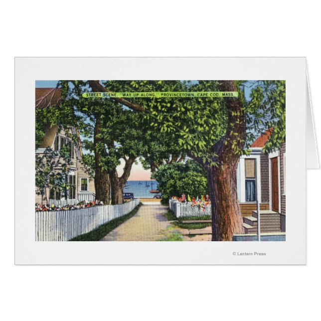 Street Scene of Residences (Front Horizontal)