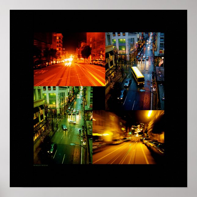 Street-Scene Poster (Front)