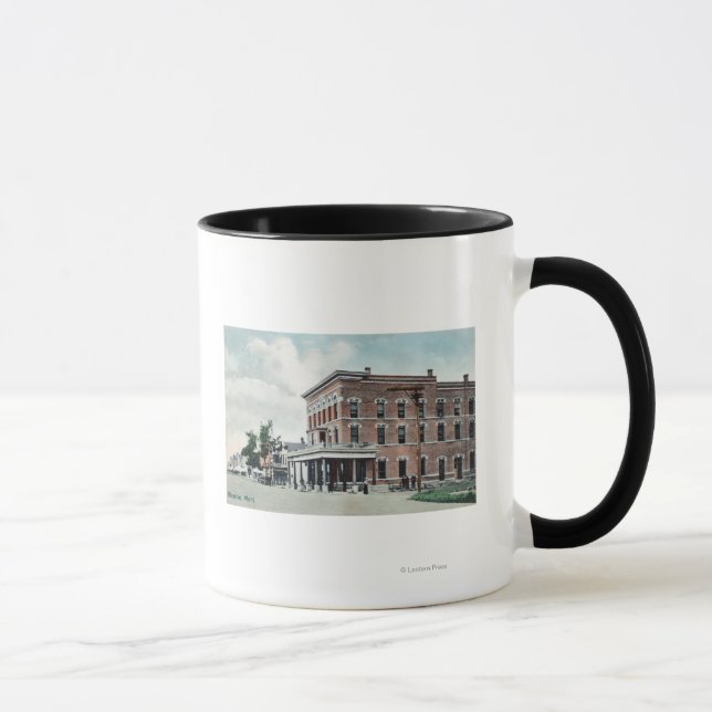 Street SceneGlendive, MT Mug (Right)