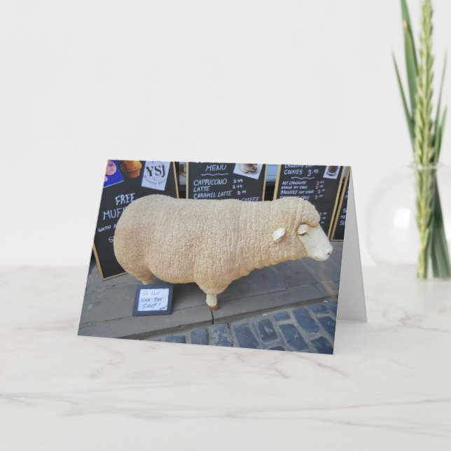 Street Sheep Card (Front)