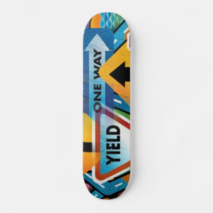 Street Signs #1 Skateboard