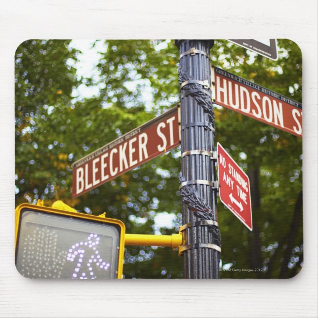 Street Signs 2 Mouse Pad (Front)