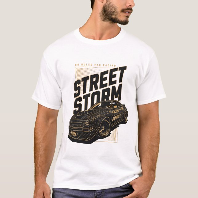 Street Storm Muscle Car Tee (Front)