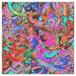 Street style graffiti fabric