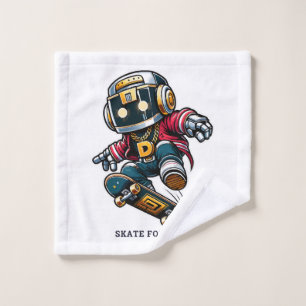 Street Style Skate Series Wash Cloth