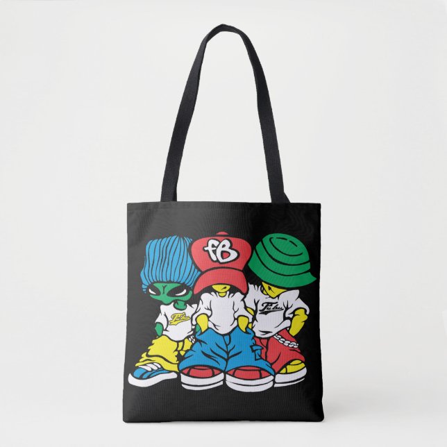 Street Style Squad” Tote Bag (Front)