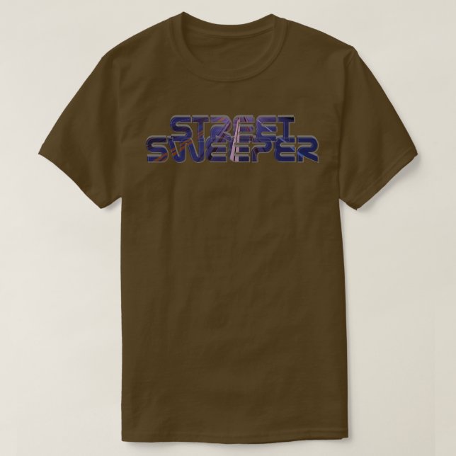 Street Sweeper T-Shirt (Design Front)