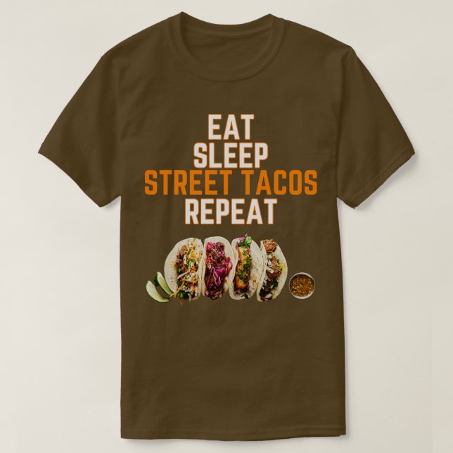 Street Tacos T-Shirt (Design Front)