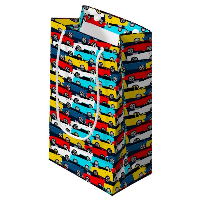 Street traffic small gift bag (Front Angled)