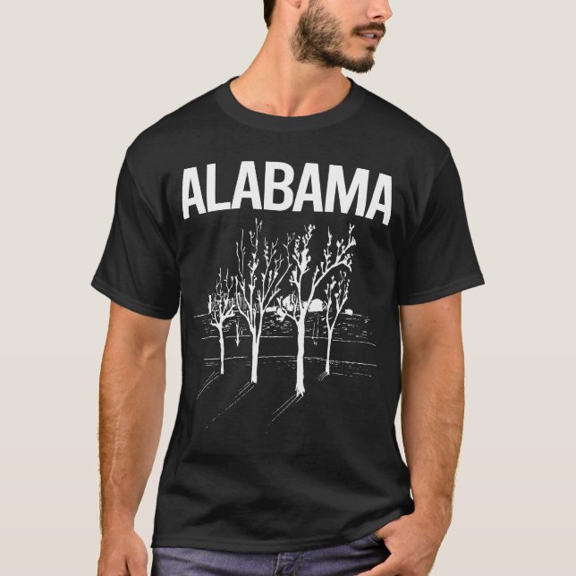 Street Trees Alabama T-Shirt (Front)