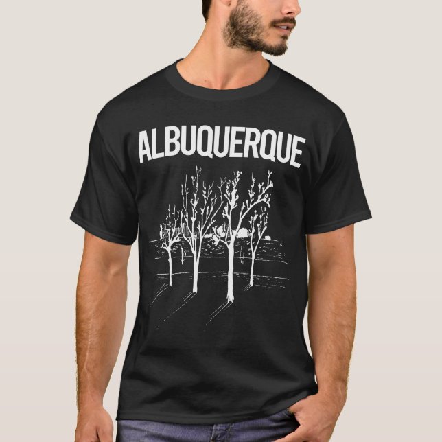 Street Trees Albuquerque T-Shirt (Front)