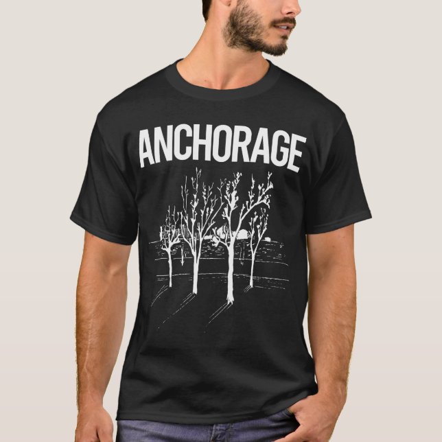 Street Trees Anchorage T-Shirt (Front)