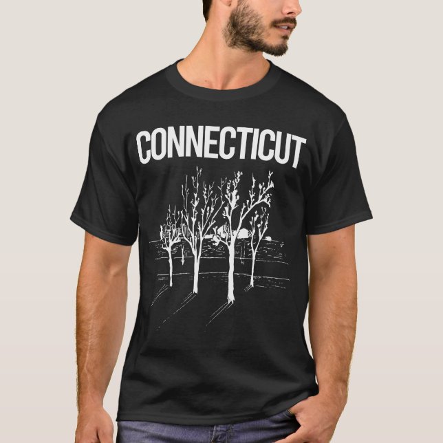 Street Trees Connecticut T-Shirt (Front)