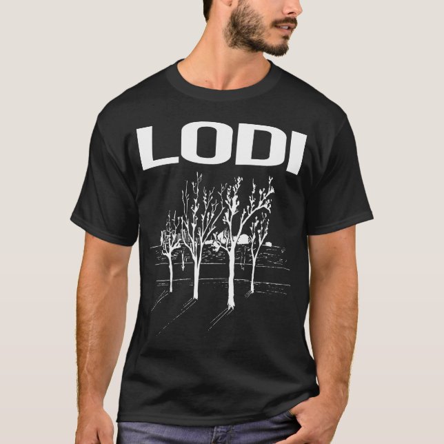 Street Trees Lodi T-Shirt (Front)