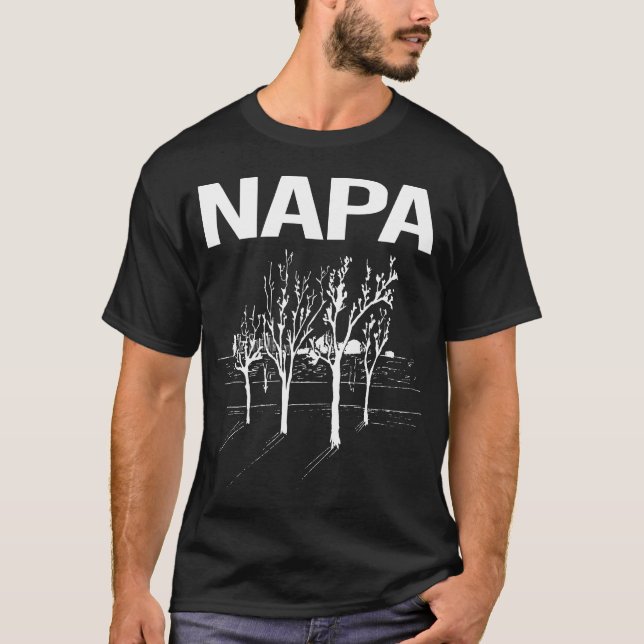 Street Trees Napa T-Shirt (Front)