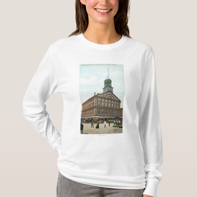 Street View of the Faneuil Hall T-Shirt (Front)