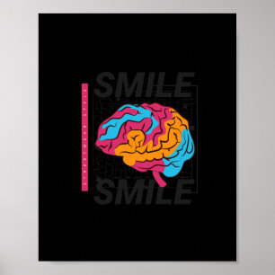 Street Wear Mental Health Awareness - Bold And Emp Poster