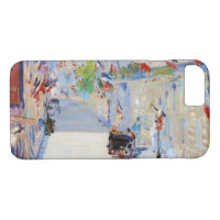 Street with French Flags, Manet